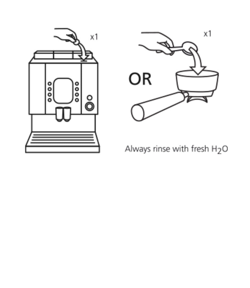 Cafetto S15 X 100 Espresso Coffee Machine Cleaning Tablets Java