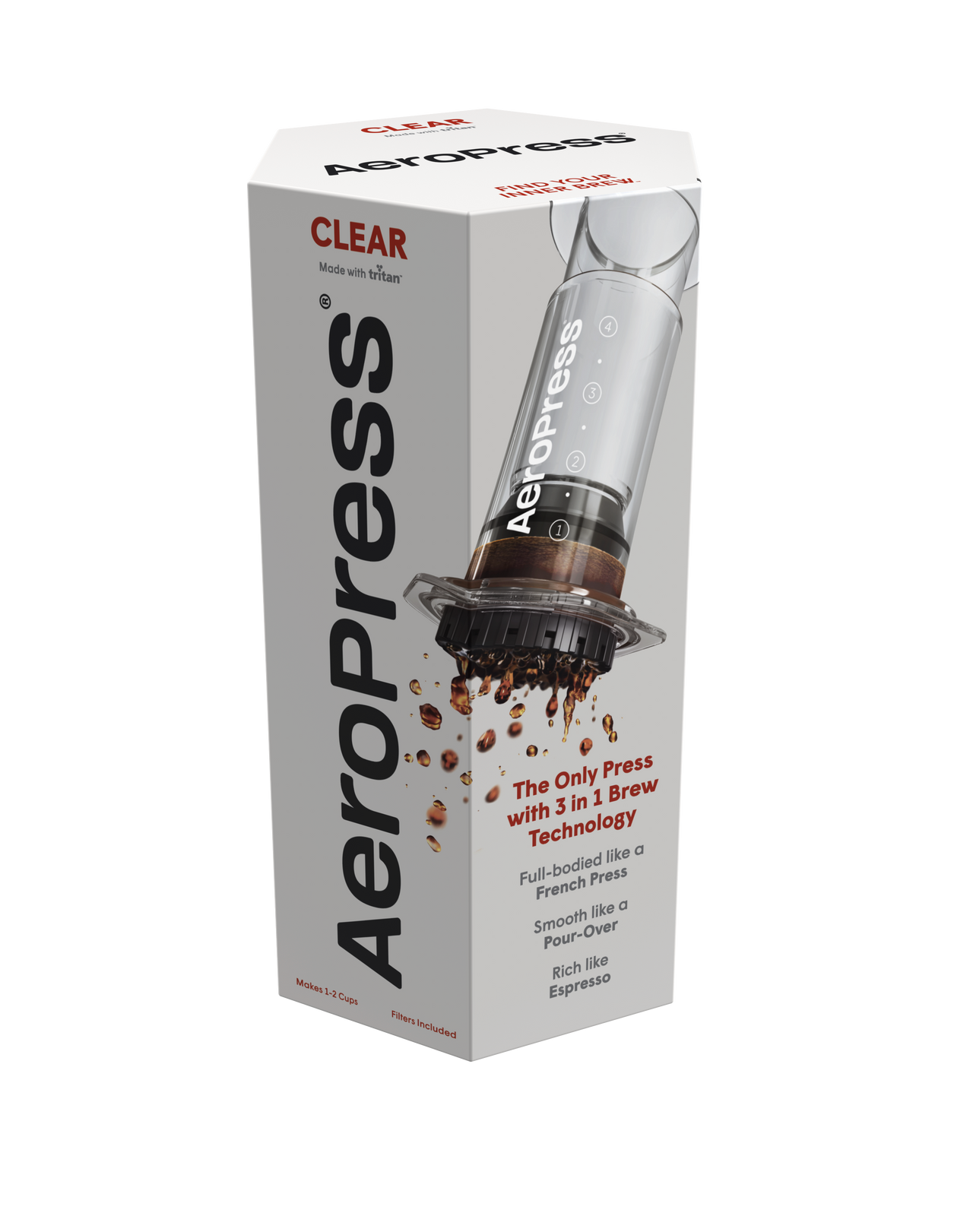 Aeropress Coffee Maker - CLEAR