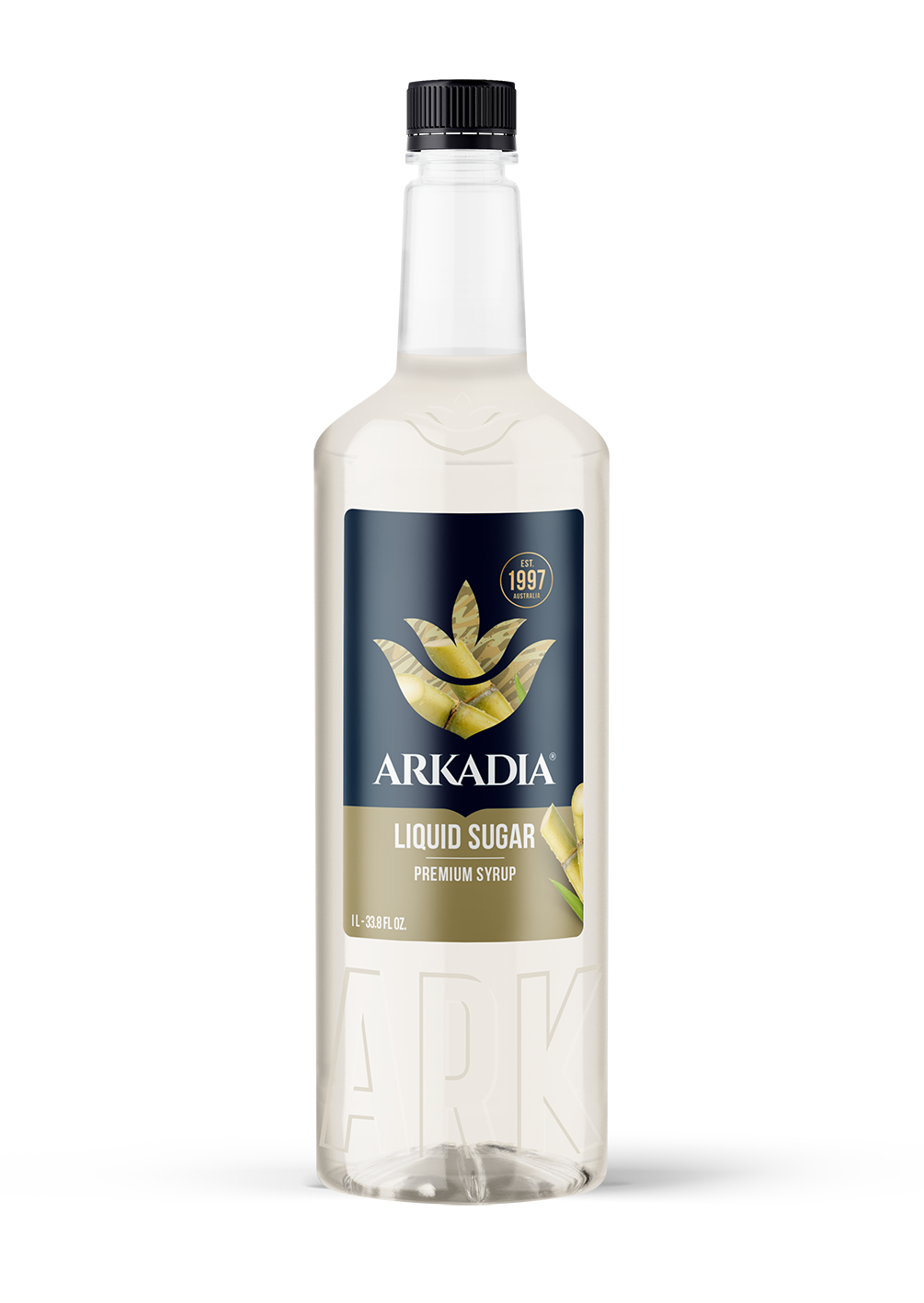 Arkadia Liquid Sugar Syrup 1L - Gluten Free, Australian Made, Quick Dissolve