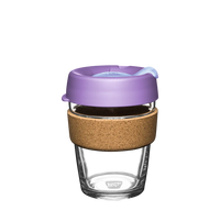 Thumbnail for KeepCup Brew Cork Reusable Coffee Cup 12oz MOONLIGHT Premium Tempered Glass Travel