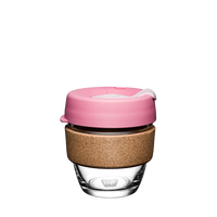 Thumbnail for KeepCup Brew Cork Reusable Coffee Cup 8oz SASKATOON Premium Tempered Glass Travel