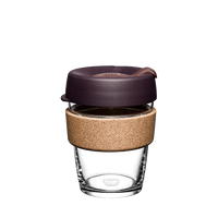 Thumbnail for KeepCup Brew Cork Reusable Coffee Cup 12oz ALDER Premium Tempered Glass Travel