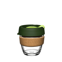 Thumbnail for KeepCup Brew Cork Reusable Coffee Cup 8oz GEISHA Premium Tempered Glass Travel