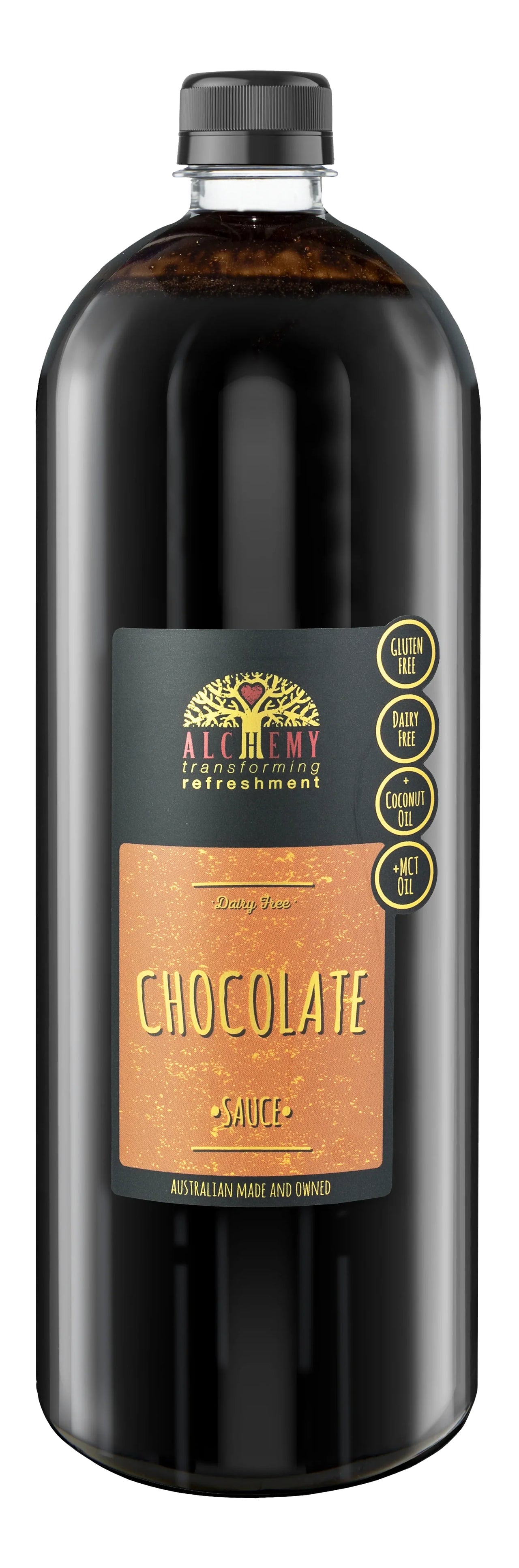 Alchemy Dairy Free Chocolate Sauce 750ml, Cafe, Vegan & gluten free