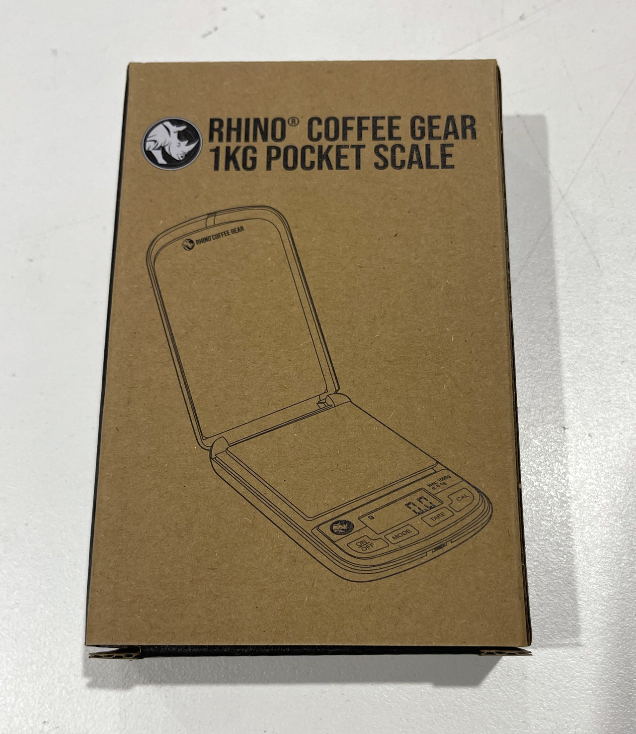 Rhino Coffee Gear Pocket Dosing Scale 1kg Capacity
