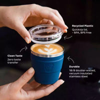 Thumbnail for KeepCup PRESS FIT Thermal Quicksip 6oz/177ml Coffee Cup BLACK