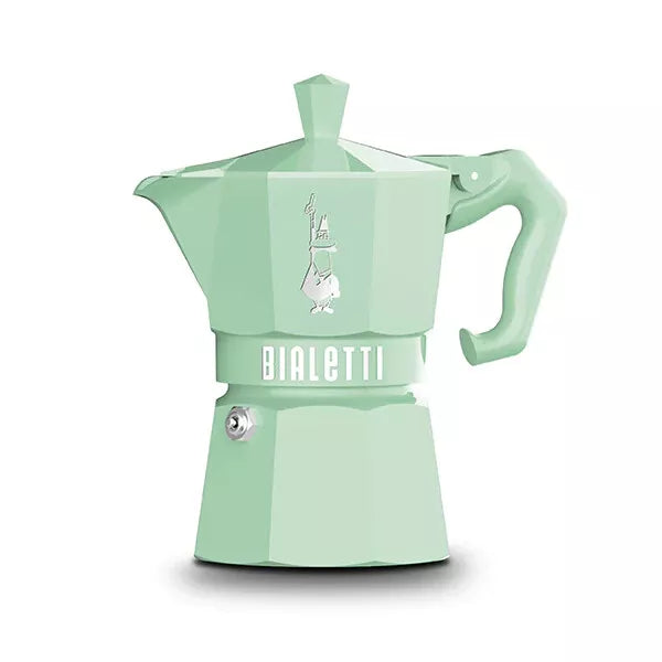 Bialetti Moka Express Exclusive Green 3 Cup (130ml)