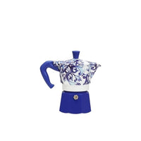 Thumbnail for Bialetti Dolce & Gabbana Blue Mediterranean Moka Express 3 Cup D&G Coffee Pot