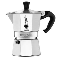 Thumbnail for Bialetti Moka Express 2 Cup (90 ml coffee) Stovetop Coffee Maker